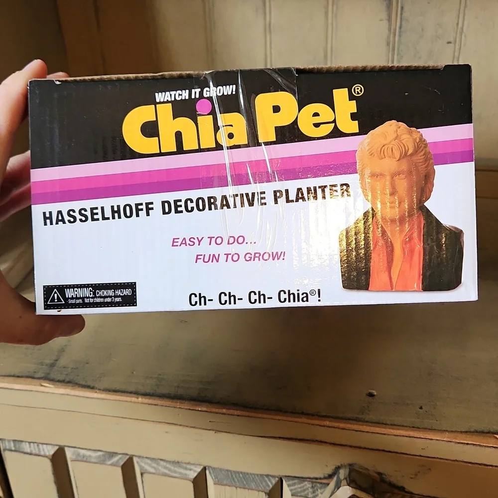 Hasselhoff Chia Pet